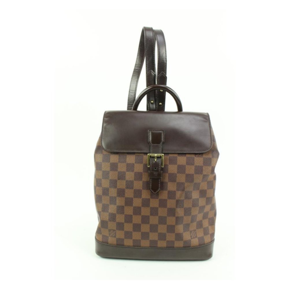 Louis Vuitton Damier Ebene Soho Backpack s210lv61